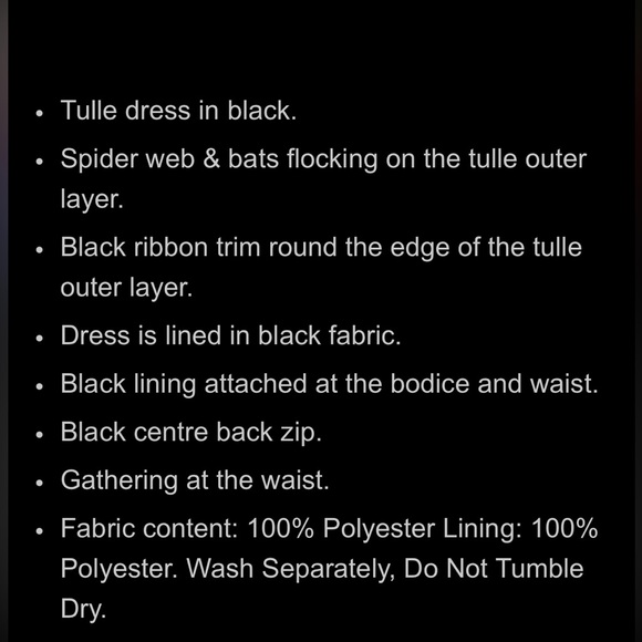 Hell Bunny Spider Web Bats Mesh Velvet Elegant Black Dress Pinup Halloween - Picture 4 of 12